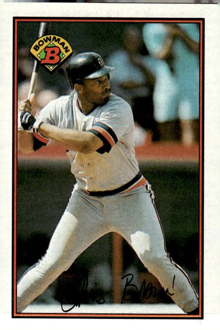 1989 Bowman #106 Chris Brown (front)