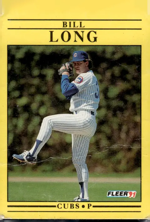 1991 Fleer #425 Bill Long