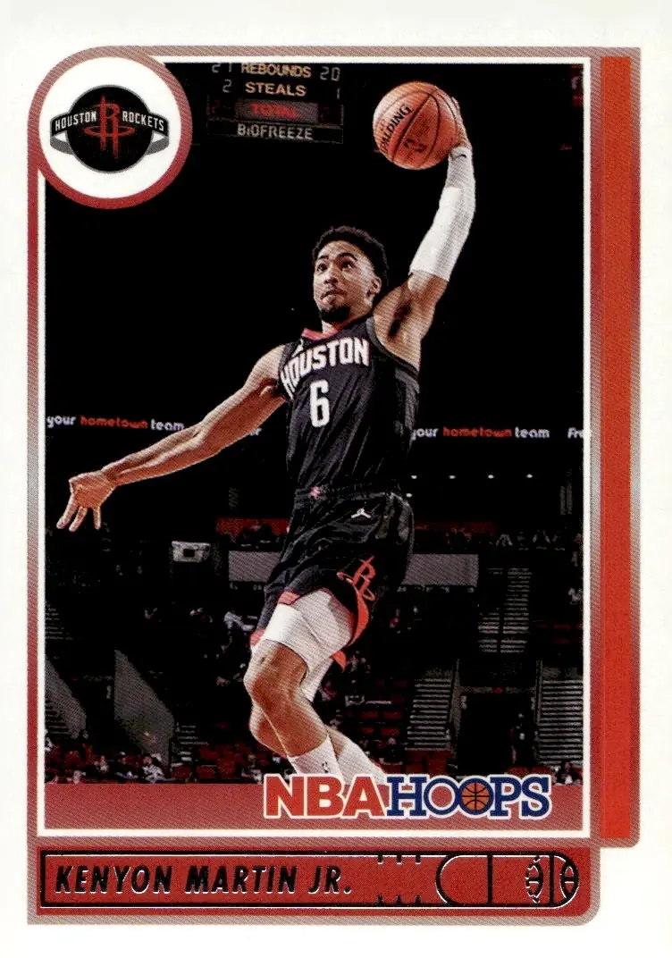 2021-22 NBA Hoops #194 Kenyon Martin Jr. (front)