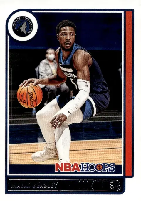 2021-22 NBA Hoops #181 Malik Beasley
