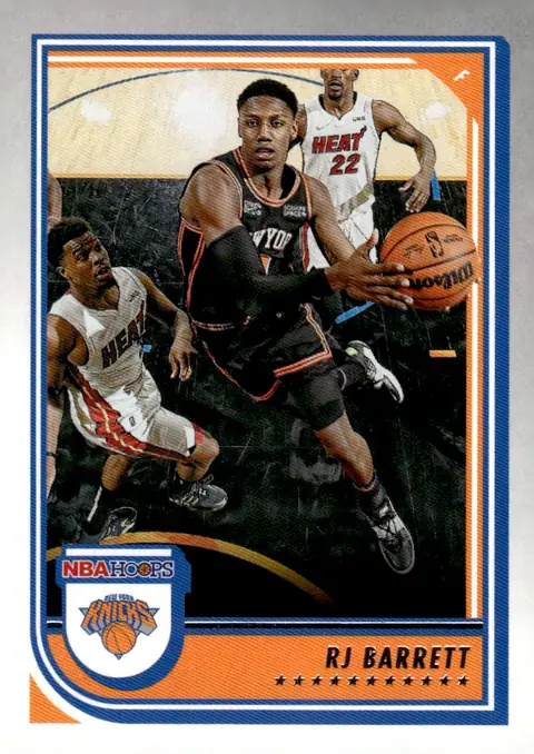 2022-23 NBA Hoops #18 RJ Barrett