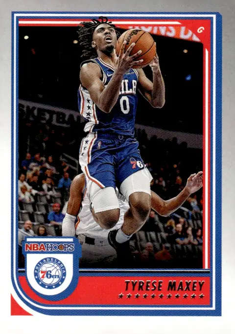 2022-23 NBA Hoops #31 Tyrese Maxey