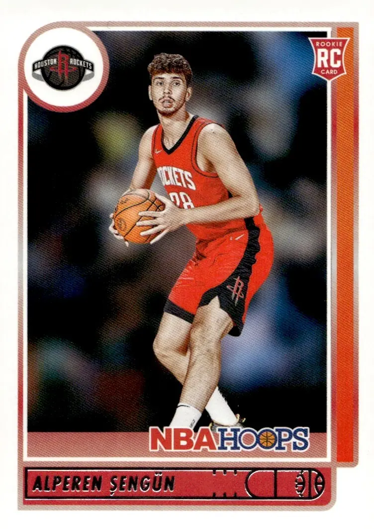 2021-22 NBA Hoops #204 Alperen Şengün (front)
