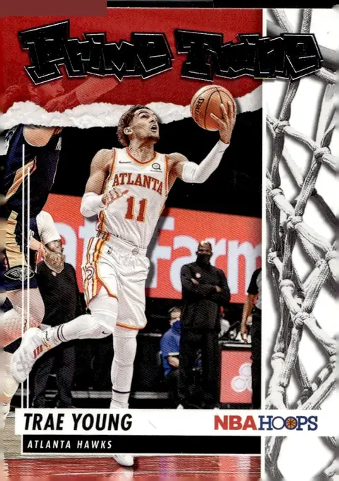 2021-22 NBA Hoops #24 Trae Young