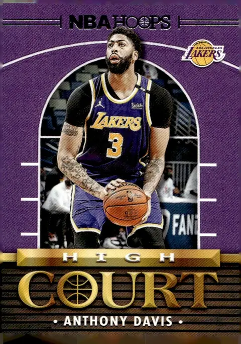 2021-22 NBA Hoops #5 Anthony Davis