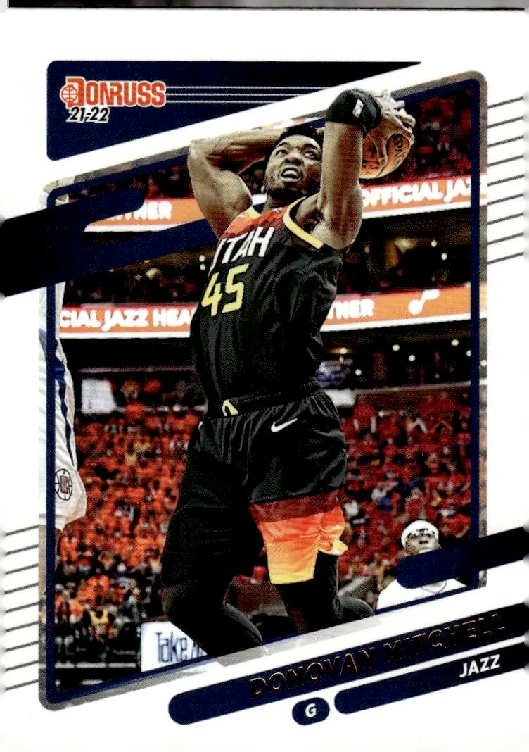 2021-22 Donruss #159 Donovan Mitchell (front)