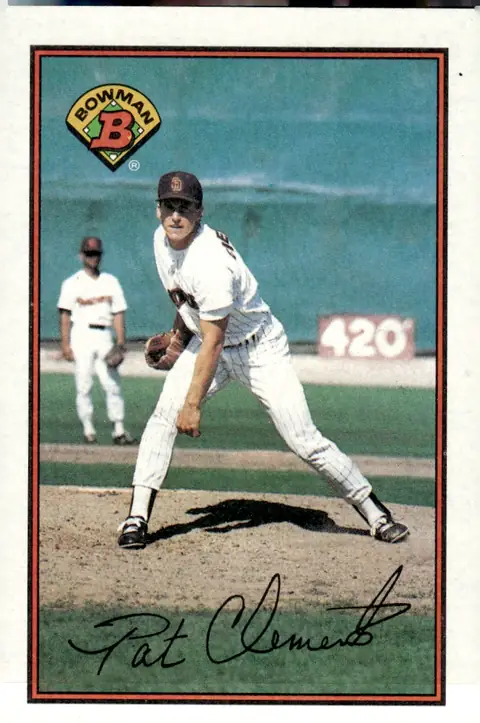 1989 Bowman #452 Pat Clements