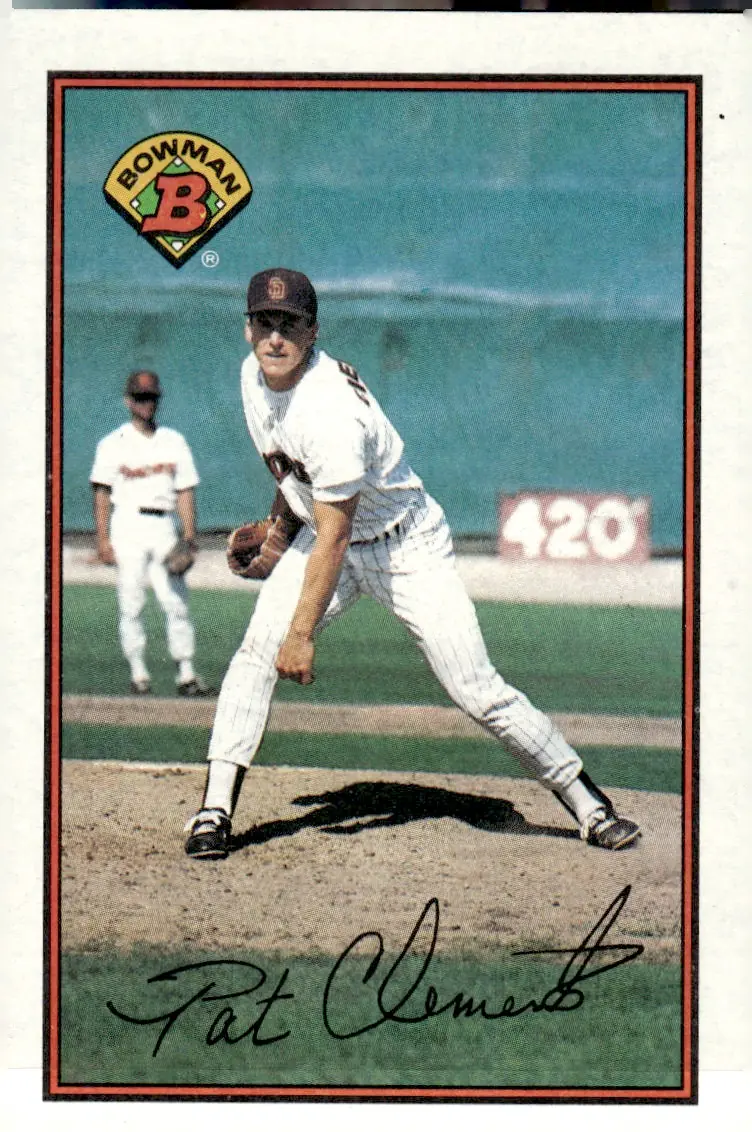 1989 Bowman #452 Pat Clements (front)