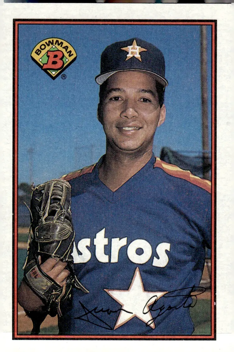 1989 Bowman #321 Juan Agosto (front)