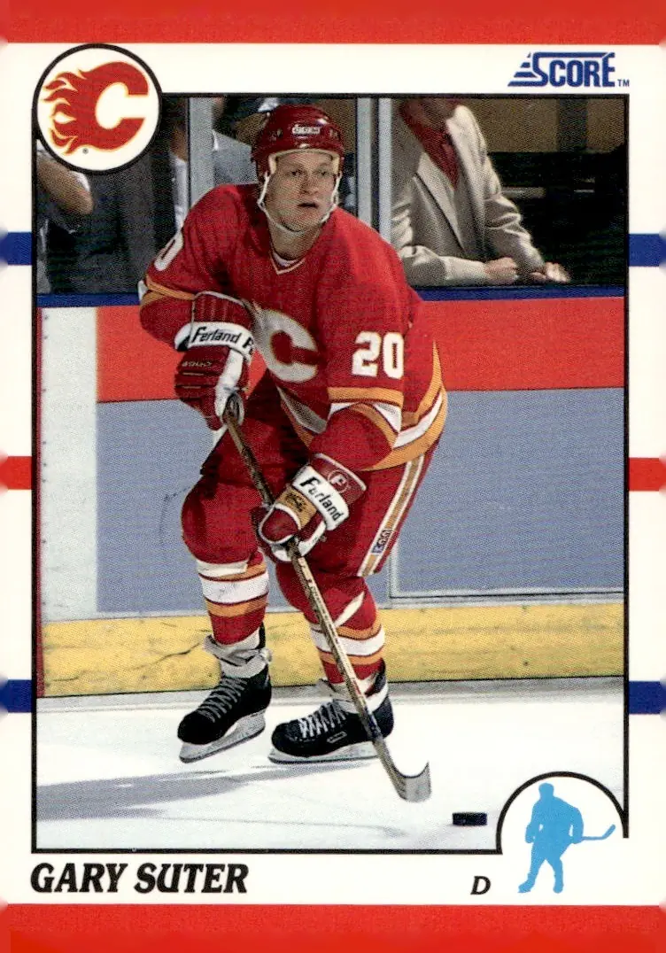 1990-91 Score (American) #88 Gary Suter (front)