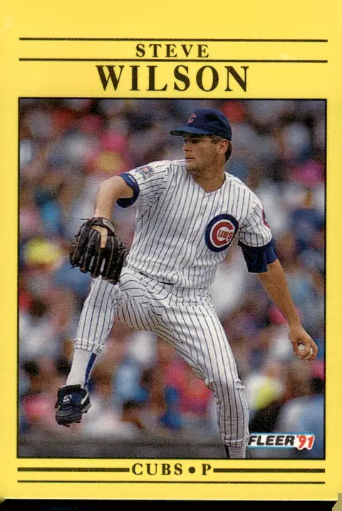 1991 Fleer #440 Steve Wilson