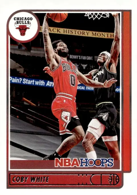 2021-22 NBA Hoops #35 Coby White
