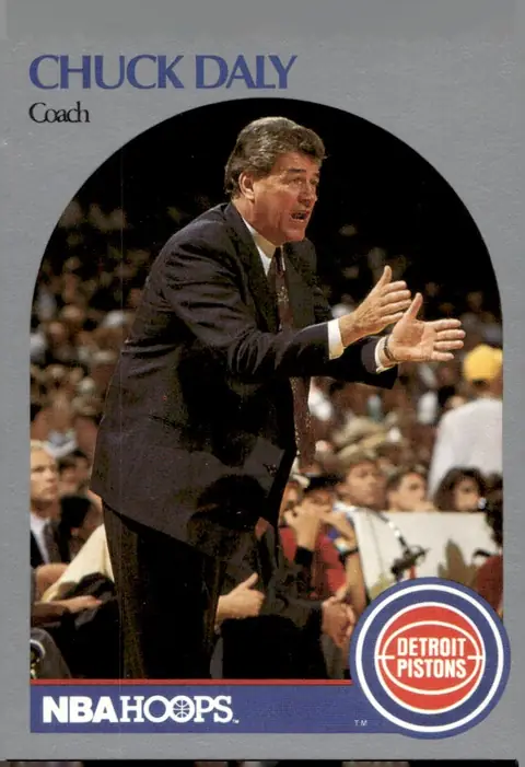 1990-91 NBA Hoops #312 Chuck Daly