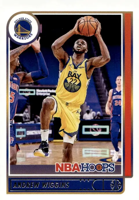 2021-22 NBA Hoops #38 Andrew Wiggins