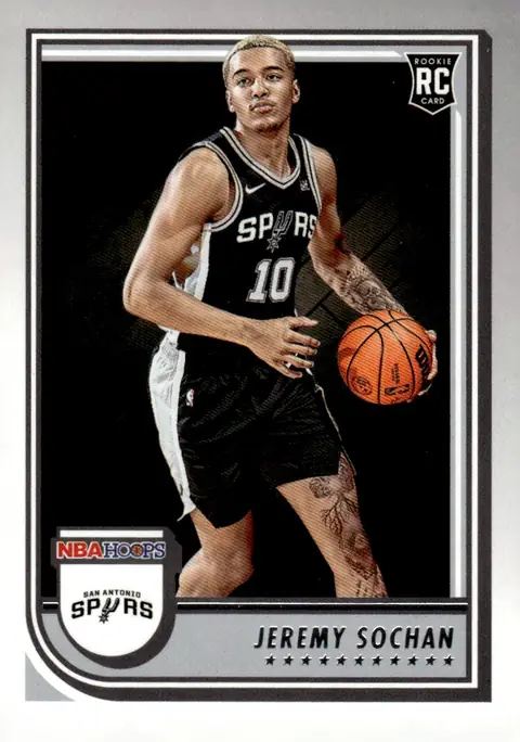 2022-23 NBA Hoops #239 Jeremy Sochan