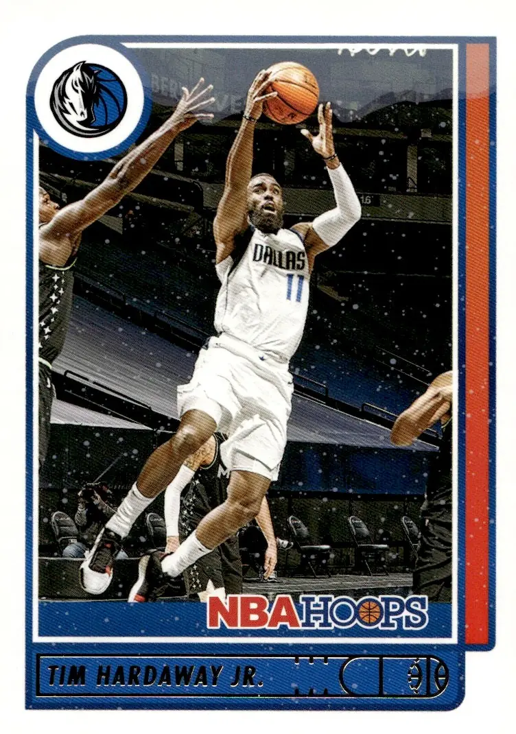 2021-22 NBA Hoops #102 Tim Hardaway Jr. (front)