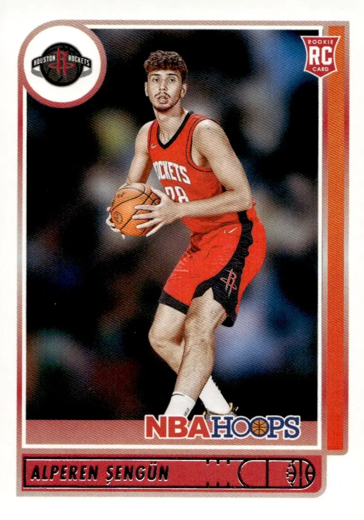 2021-22 NBA Hoops #204 Alperen Şengün (front)