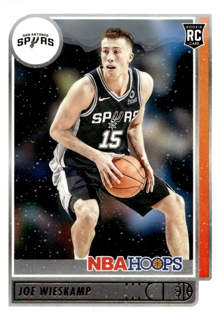2021-22 NBA Hoops #245 Joe Wieskamp – Winter (front)
