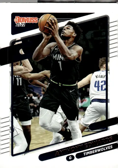 2021-22 Panini Donruss Basketball #175 Anthony Edwards