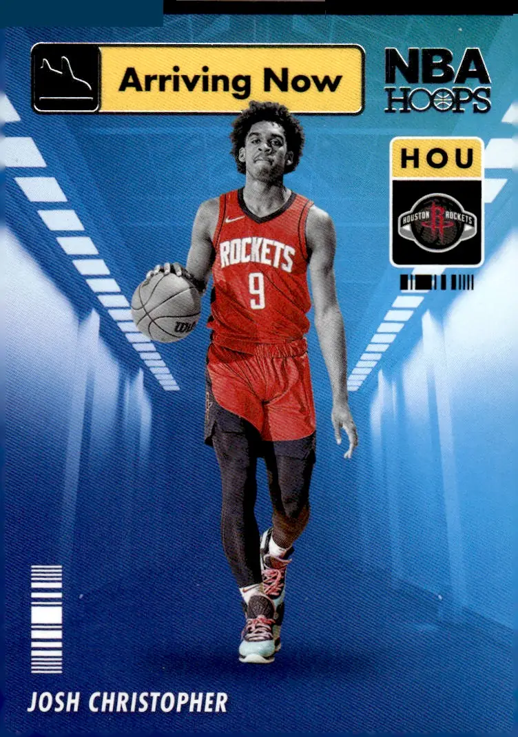 2021-22 NBA Hoops #25 Josh Christopher (front)