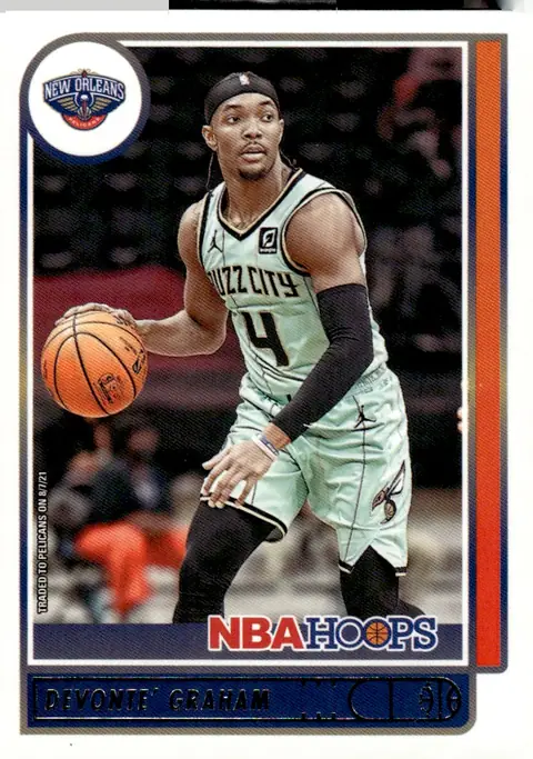 2021-22 NBA Hoops #180 Devonte' Graham
