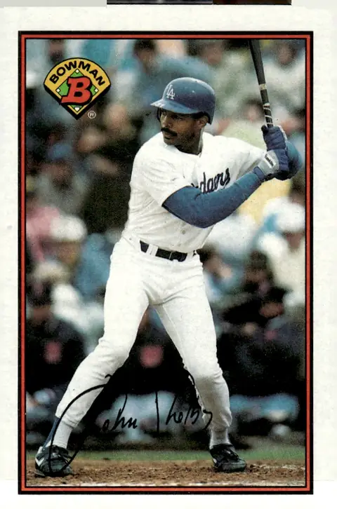 1989 Bowman #349 John Shelby