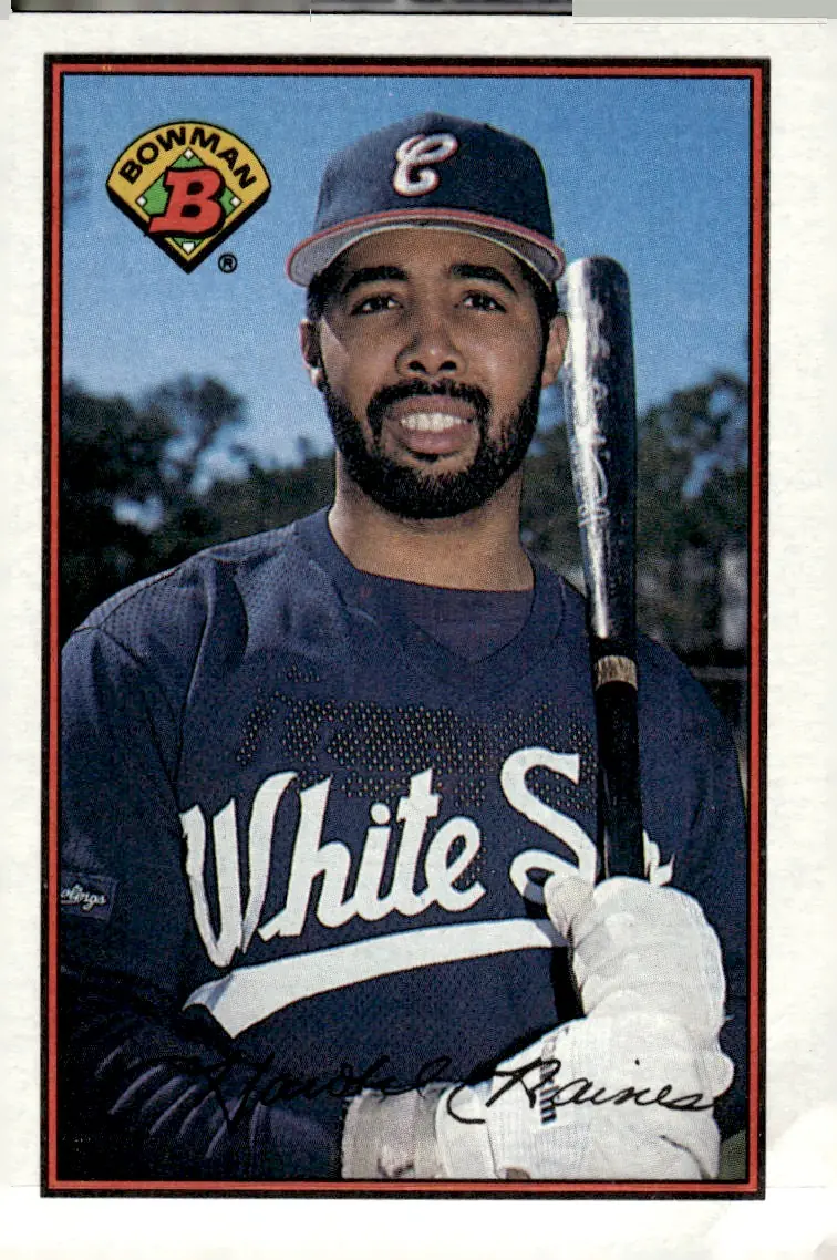 1989 Bowman #72 Harold Baines (front)