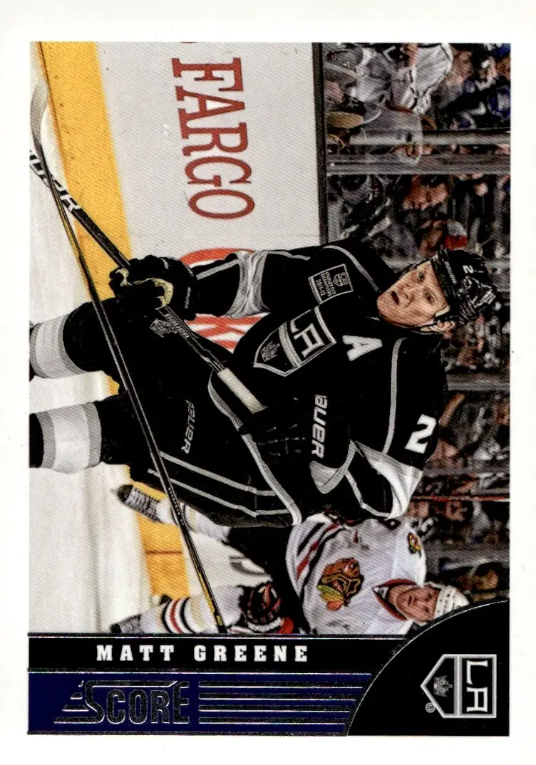 2013-14 Score #227 Matt Greene (front)