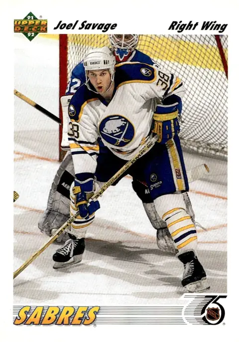 1991-92 Upper Deck #423 Joel Savage