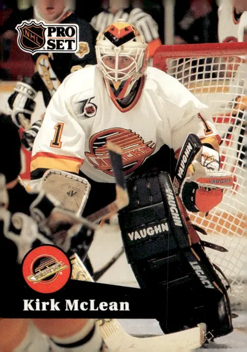 1991-92 Pro Set (Series 2) #501 Kirk McLean
