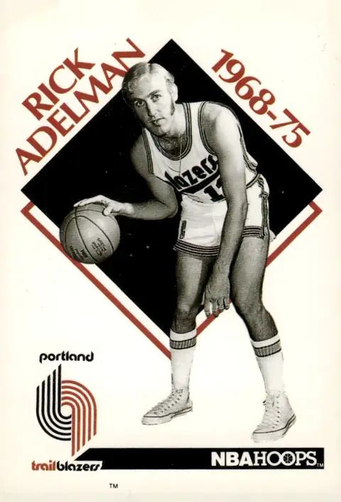 1990-91 NBA Hoops #353 Rick Adelman