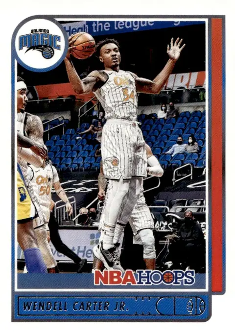 2021-22 NBA Hoops #42 Wendell Carter Jr.