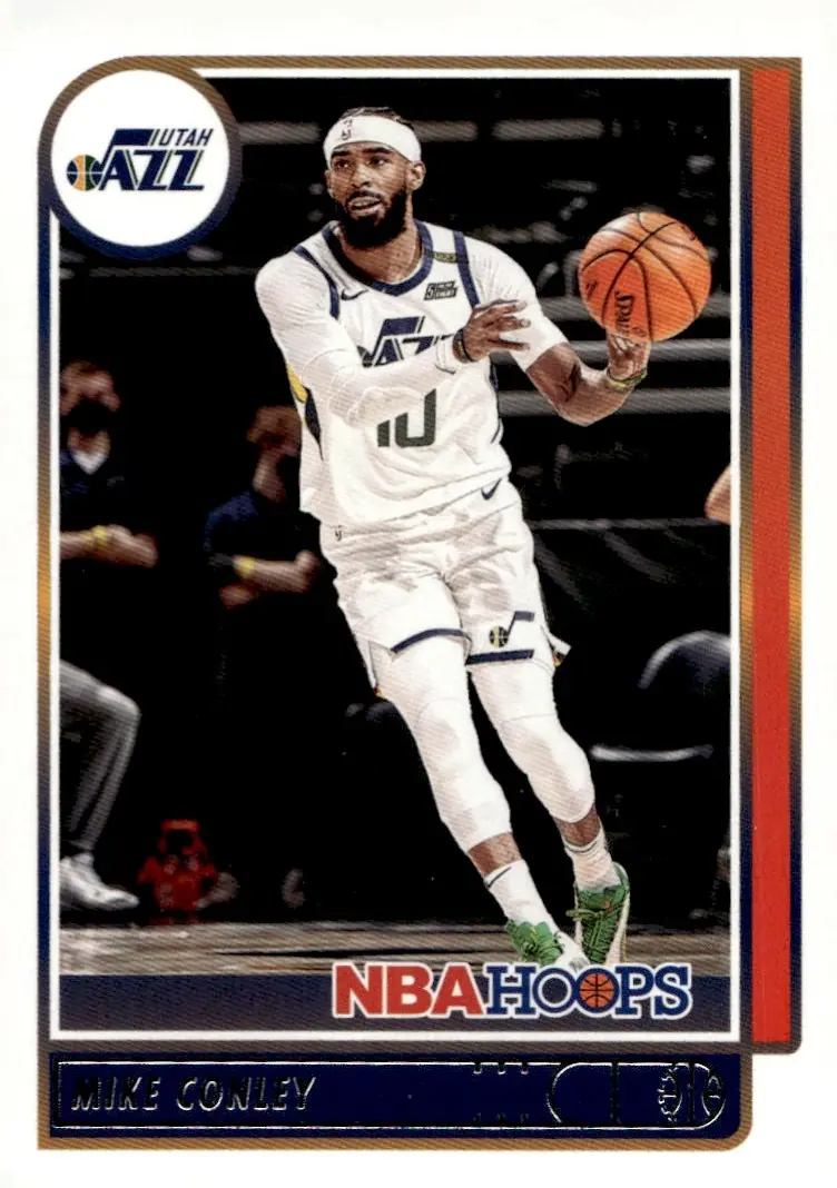 2021-22 NBA Hoops #179 Mike Conley (front)