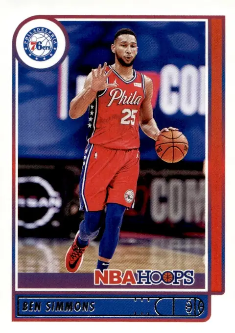 2021-22 NBA Hoops #17 Ben Simmons