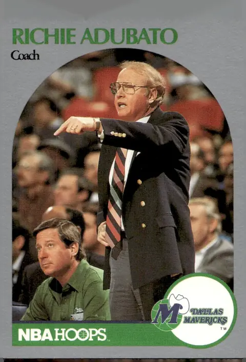 1990-91 NBA Hoops #310 Richie Adubato