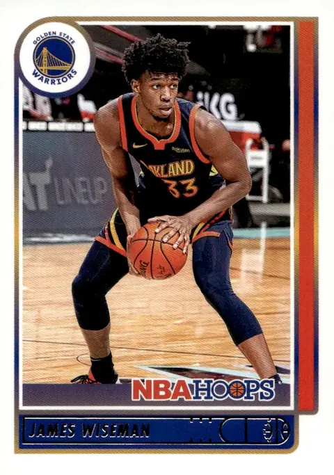 2021-22 NBA Hoops #58 James Wiseman