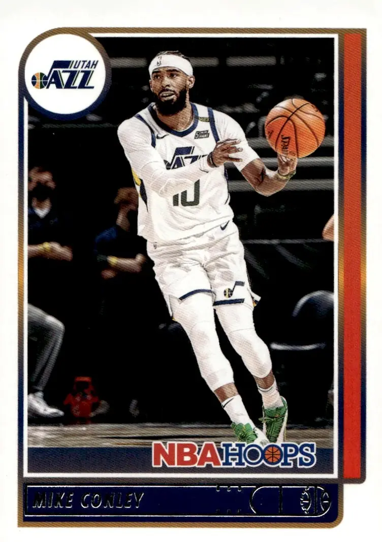 2021-22 NBA Hoops #179 Mike Conley (front)