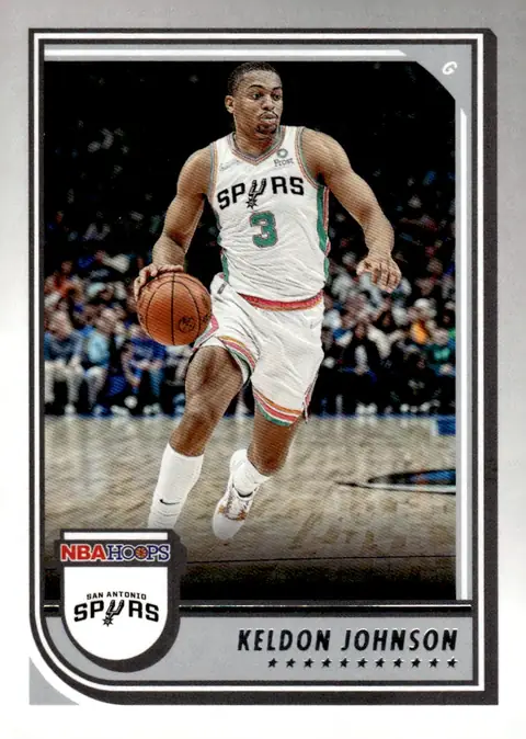 2022-23 NBA Hoops #151 Keldon Johnson