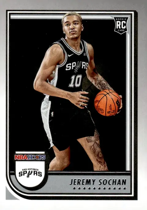 2022-23 NBA Hoops #239 Jeremy Sochan