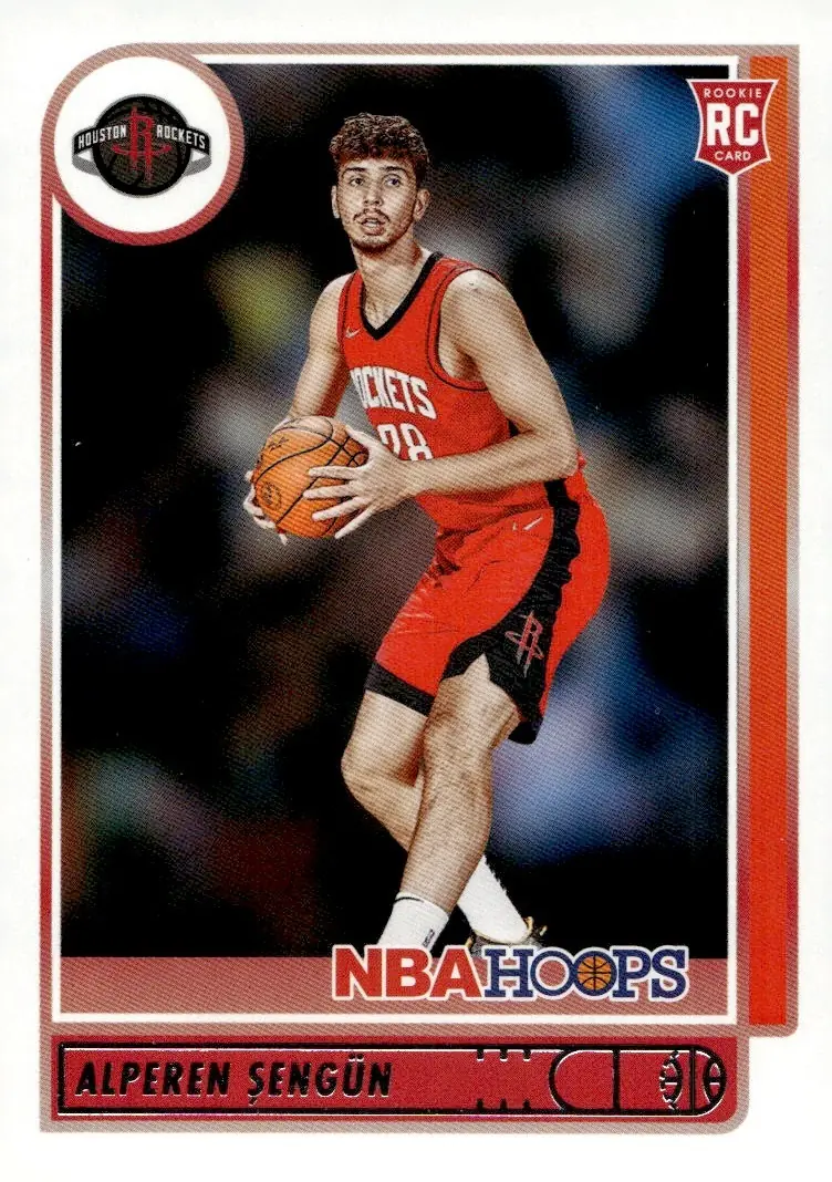 2021-22 NBA Hoops #204 Alperen Şengün (front)