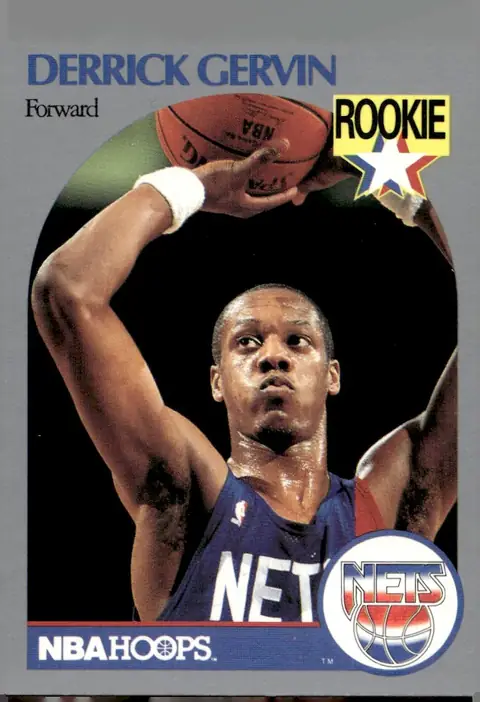 1990-91 NBA Hoops #196 Derrick Gervin