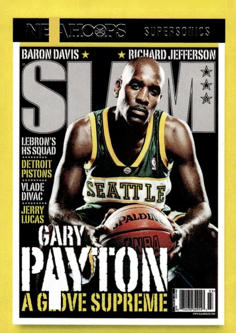 2021-22 NBA Hoops #SLAM #67 Gary Payton