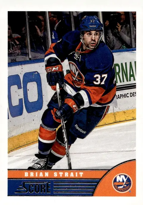 2013-14 Score #322 Brian Strait
