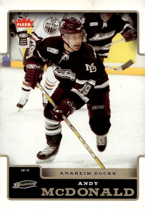 2006-07 Fleer NHL Hockey #2 Andy McDonald