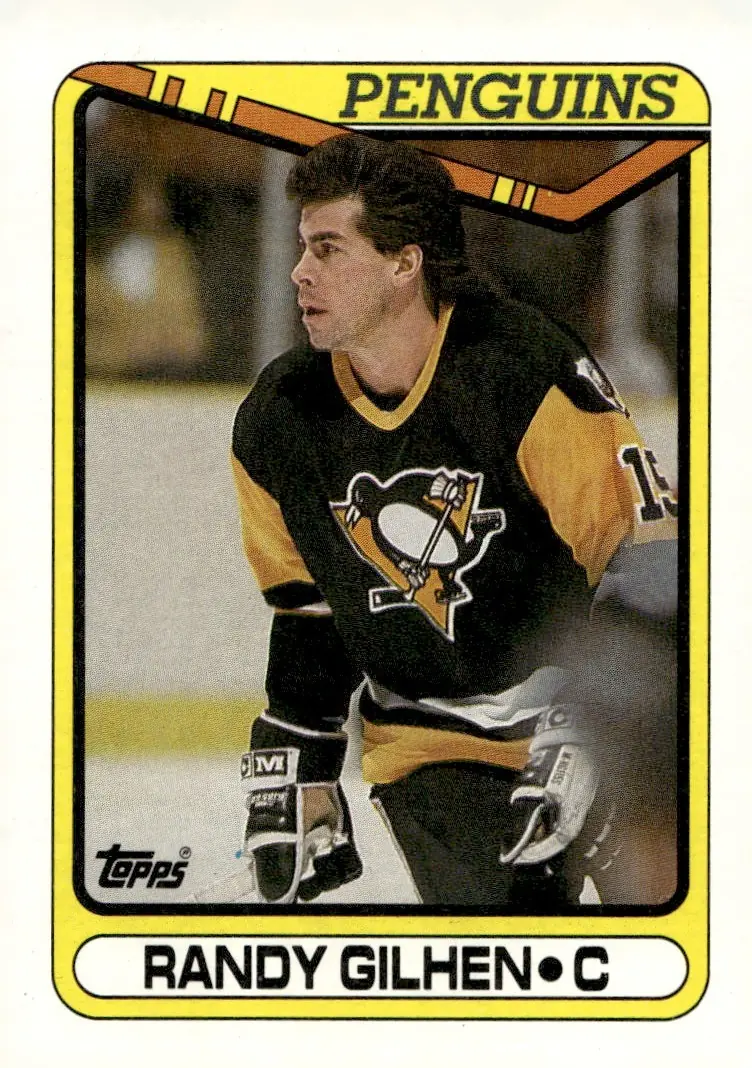 1990-91 Topps #250 Randy Gilhen (front)