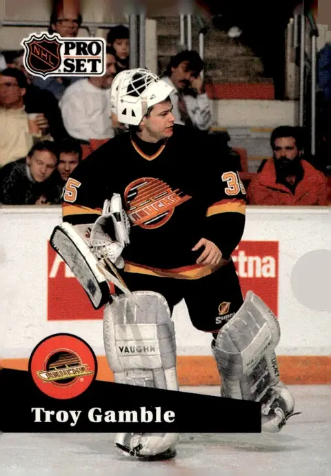 1991-92 Pro Set #238 Troy Gamble