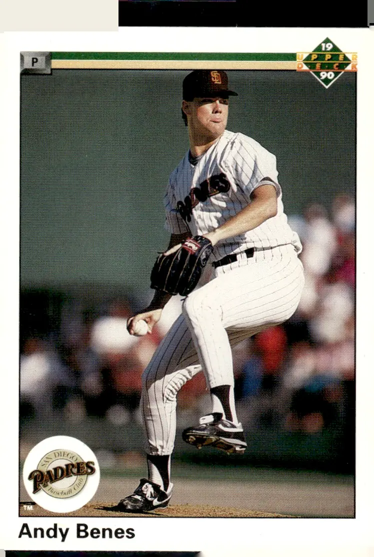 1990 Upper Deck #55 Andy Benes (front)