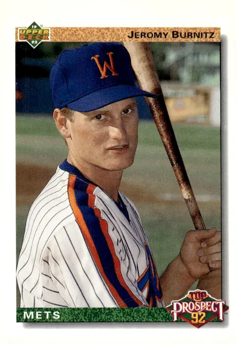 1992 Upper Deck #65 Jeromy Burnitz