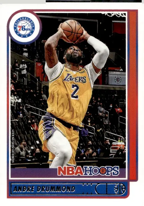 2021-22 NBA Hoops #186 Andre Drummond
