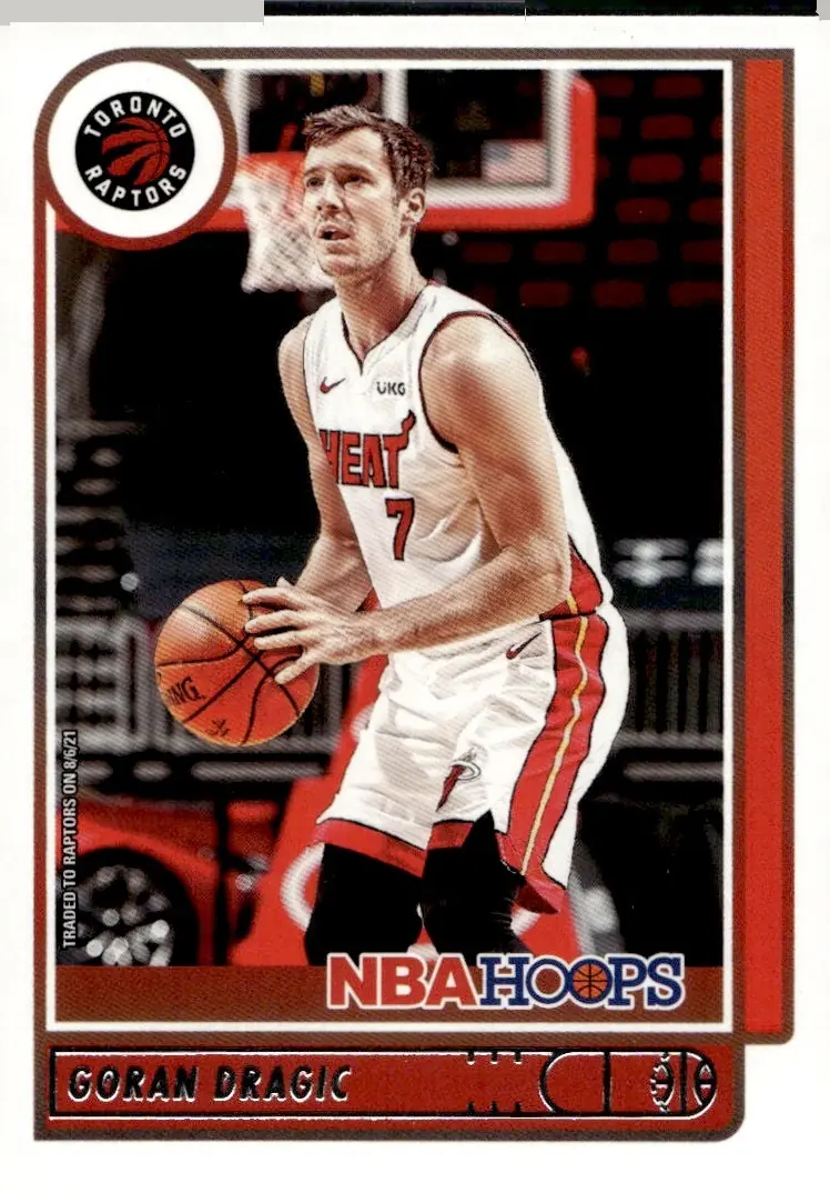2021-22 NBA Hoops #50 Goran Dragic (front)